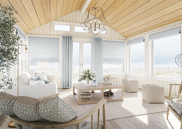 Menton, Signal Grey - Made to Measure Curtains - Image 8